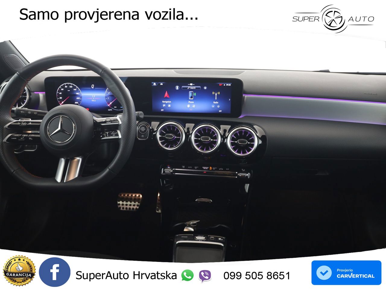 Mercedes-Benz A 200 7G-DCT AMG LED+GR SJED+ACC
