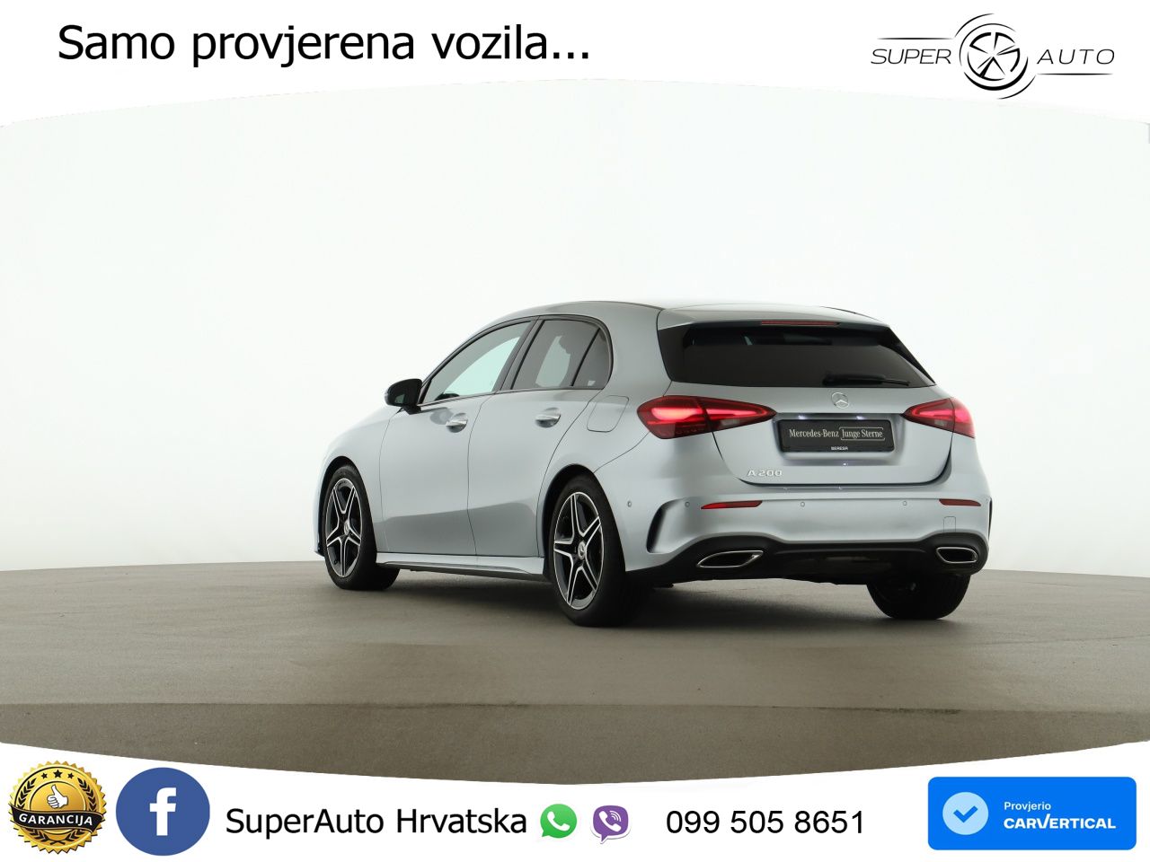 Mercedes-Benz A 200 7G-DCT AMG LED+GR SJED+ACC