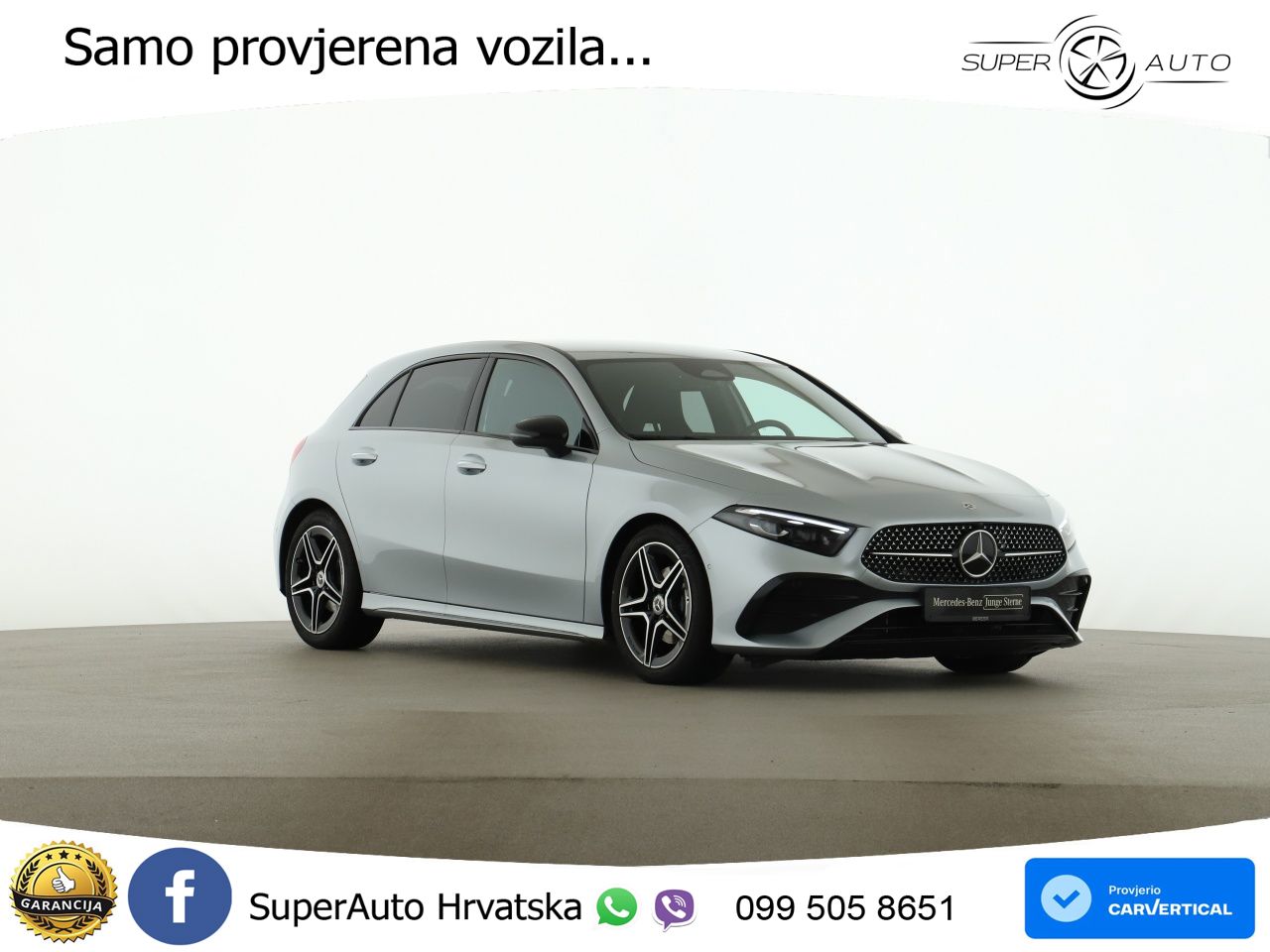 Mercedes-Benz A 200 7G-DCT AMG LED+GR SJED+ACC