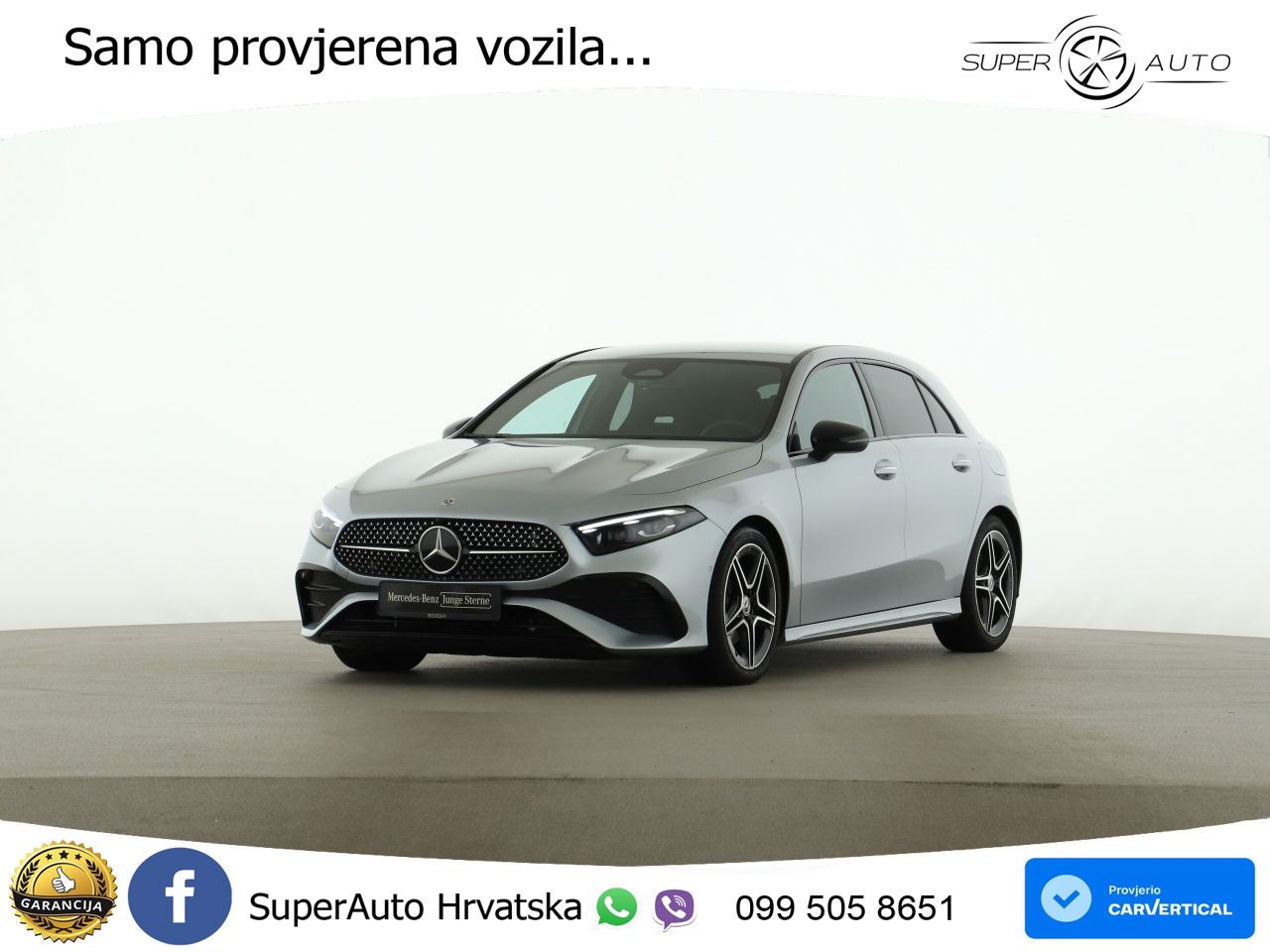 Mercedes-Benz A 200 7G-DCT AMG LED+GR SJED+ACC