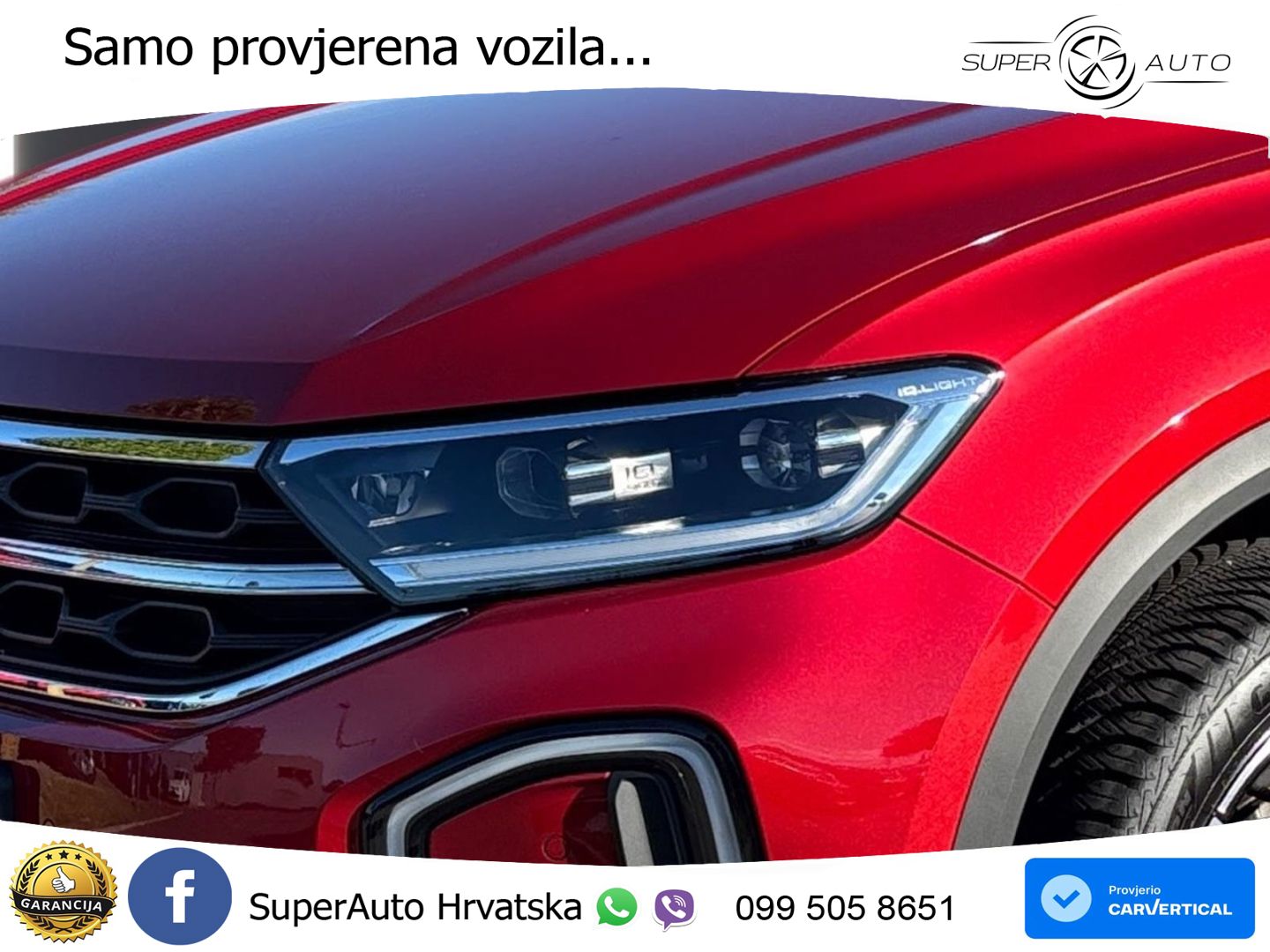 Volkswagen T-Roc 1.5 TSI (150 KS) DSG LED+GR SJED+ACC
