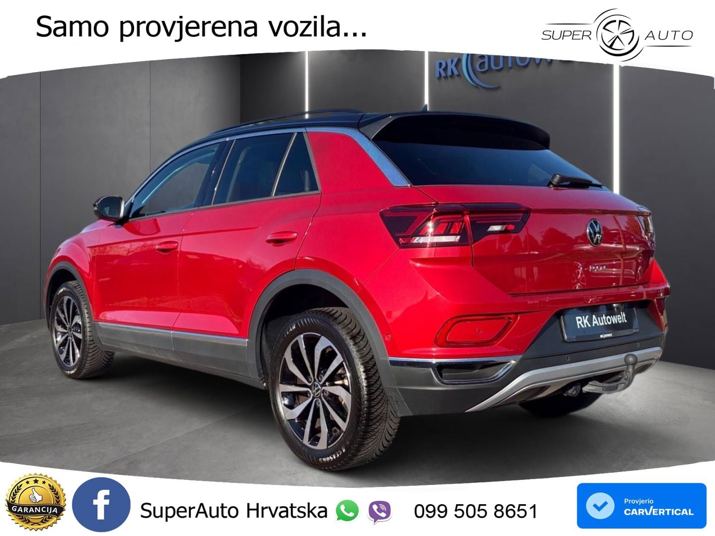Volkswagen T-Roc 1.5 TSI (150 KS) DSG LED+GR SJED+ACC