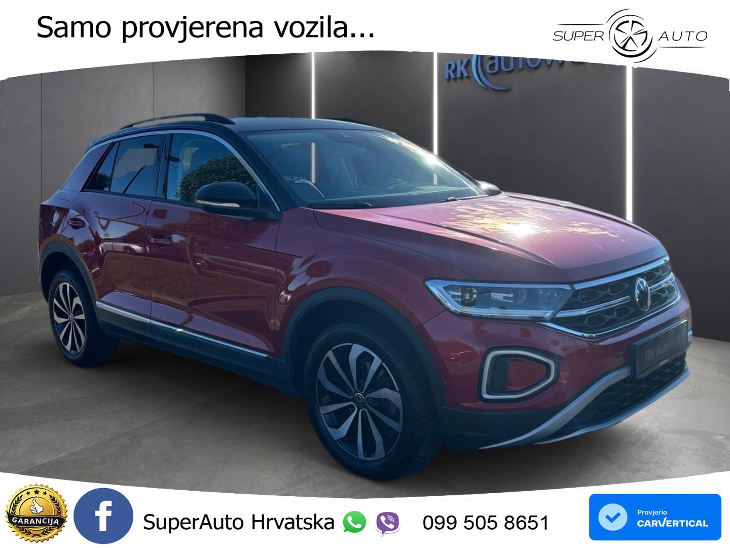 Volkswagen T-Roc 1.5 TSI (150 KS) DSG LED+GR SJED+ACC
