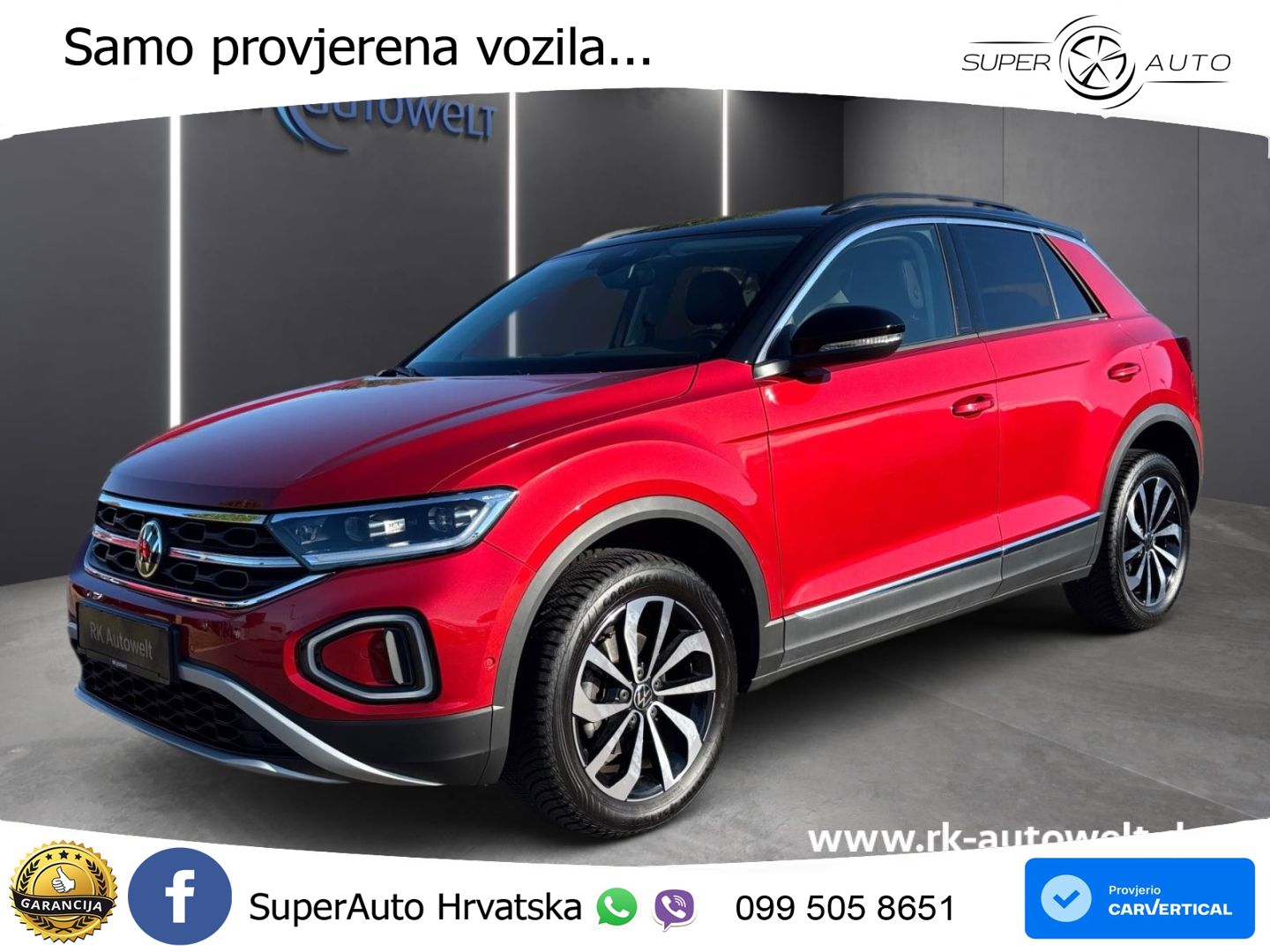 Volkswagen T-Roc 1.5 TSI (150 KS) DSG LED+GR SJED+ACC