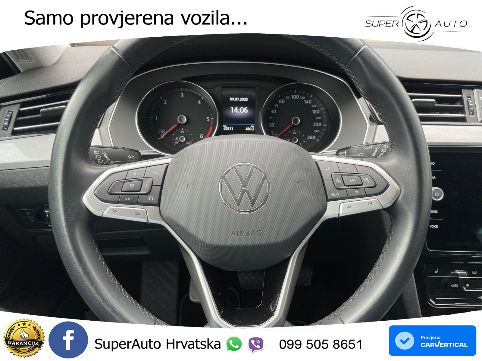 Volkswagen Passat Variant 2.0 TDI (150 KS) DSG Business LED+GR SJED+ACC