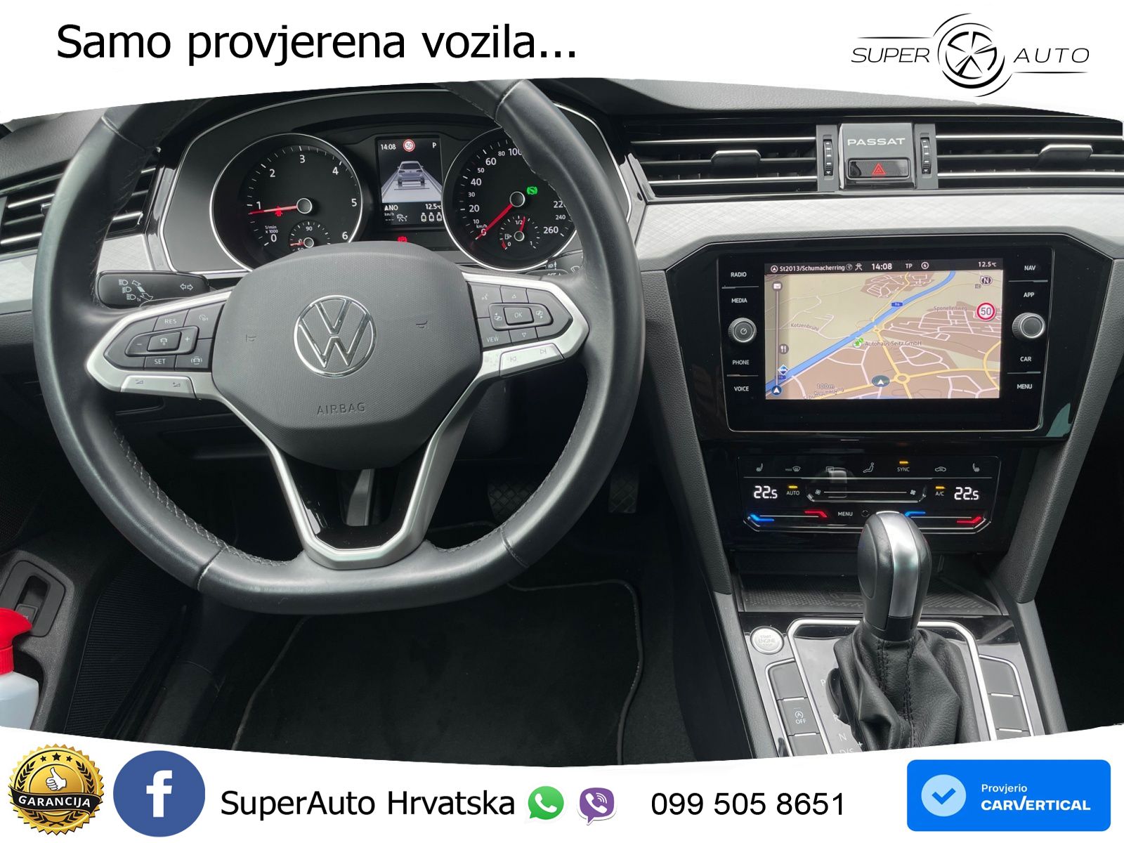 Volkswagen Passat Variant 2.0 TDI (150 KS) DSG Business LED+GR SJED+ACC