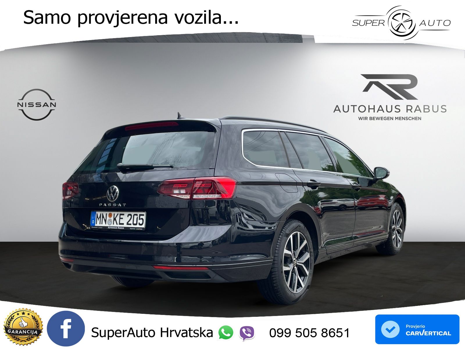 Volkswagen Passat Variant 2.0 TDI (150 KS) DSG Business LED+GR SJED+ACC