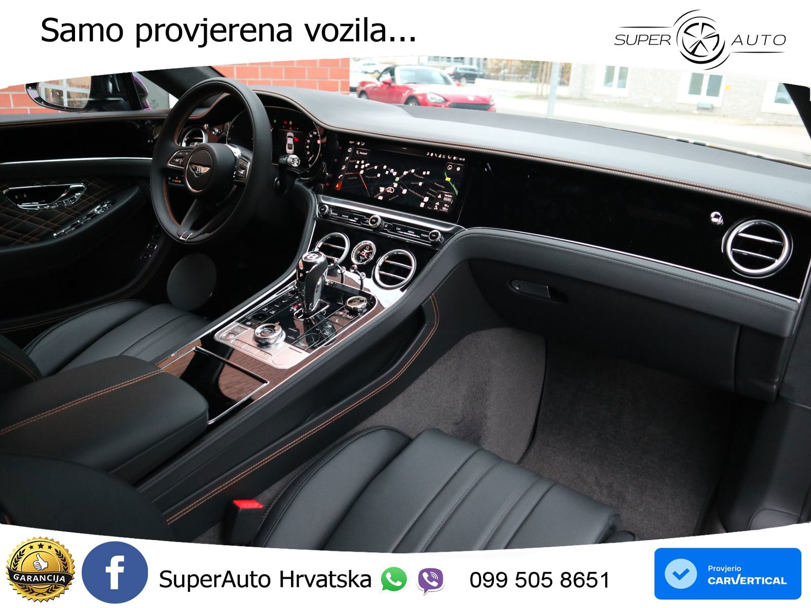 Bentley Continental GT IV 4.0 V8 TFSi (680 KS) AWD DCT ZRAČNI+ACC+GR SJED+KAM