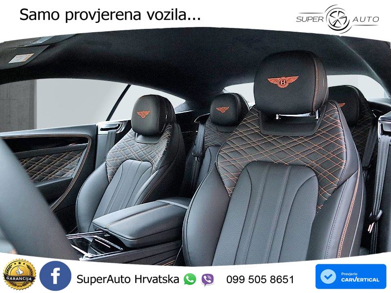 Bentley Continental GT IV 4.0 V8 TFSi (680 KS) AWD DCT ZRAČNI+ACC+GR SJED+KAM