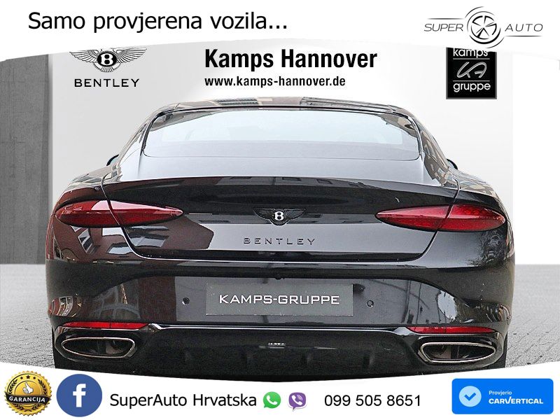 Bentley Continental GT IV 4.0 V8 TFSi (680 KS) AWD DCT ZRAČNI+ACC+GR SJED+KAM