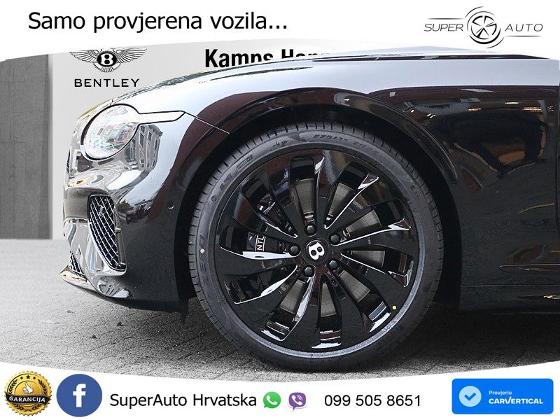 Bentley Continental GT IV 4.0 V8 TFSi (680 KS) AWD DCT ZRAČNI+ACC+GR SJED+KAM