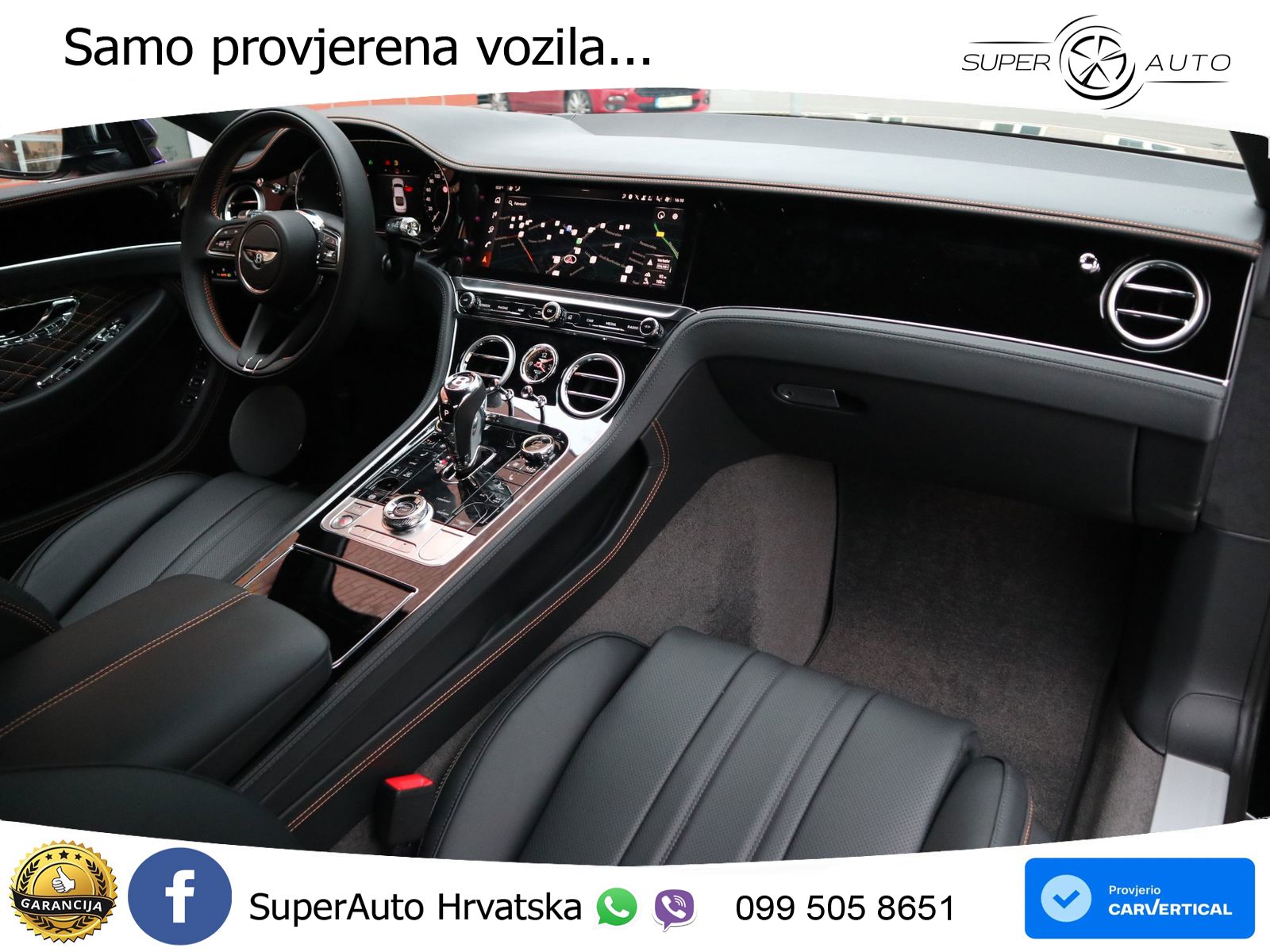 Bentley Continental GT IV 4.0 V8 TFSi (680 KS) AWD DCT ZRAČNI+ACC+GR SJED+KAM