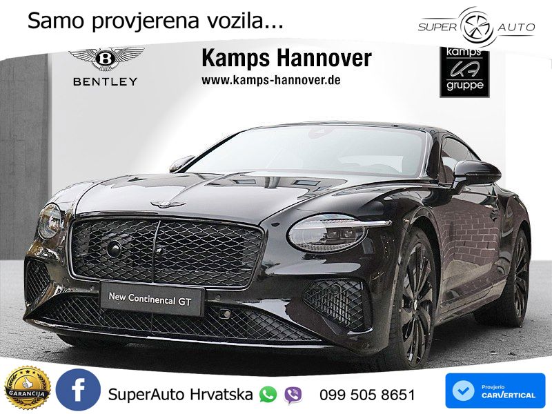 Bentley Continental GT IV 4.0 V8 TFSi (680 KS) AWD DCT ZRAČNI+ACC+GR SJED+KAM