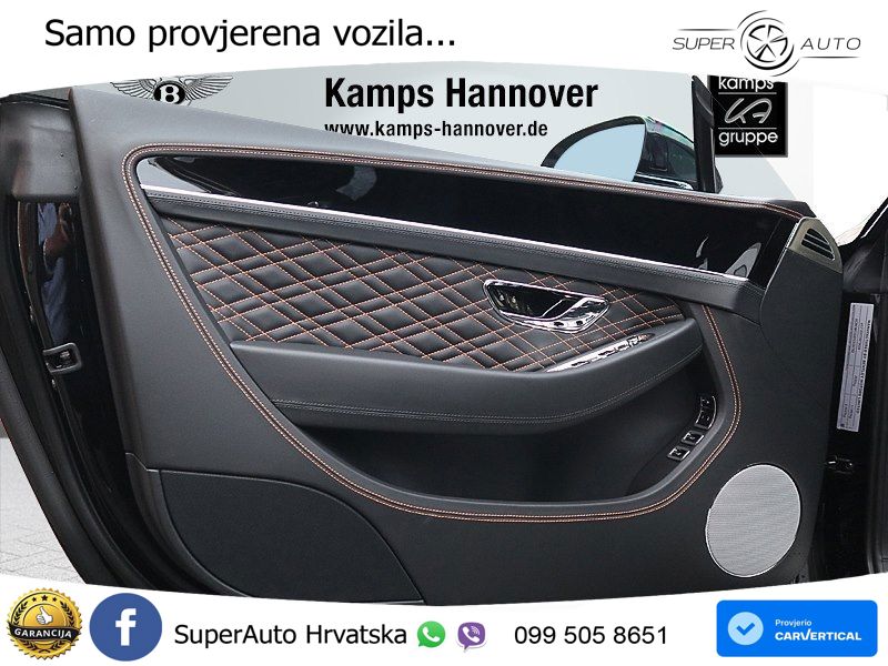 Bentley Continental GT IV 4.0 V8 TFSi (680 KS) AWD DCT ZRAČNI+ACC+GR SJED+KAM