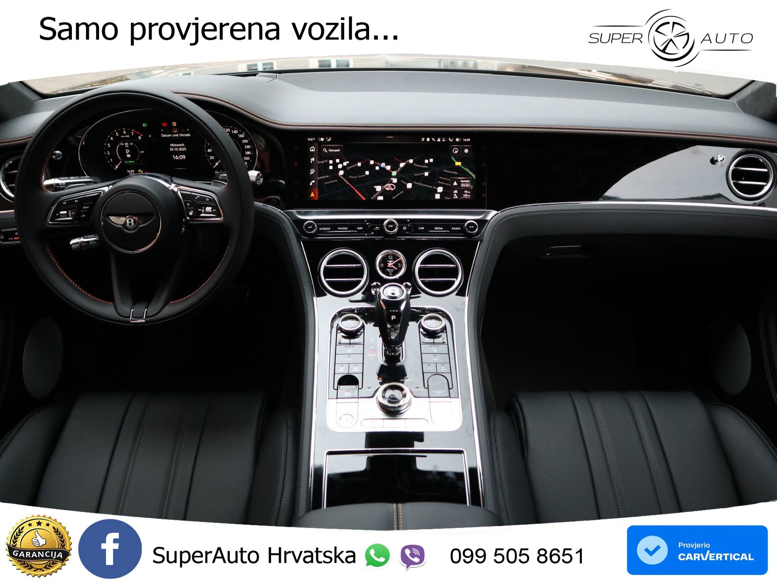 Bentley Continental GT IV 4.0 V8 TFSi (680 KS) AWD DCT ZRAČNI+ACC+GR SJED+KAM