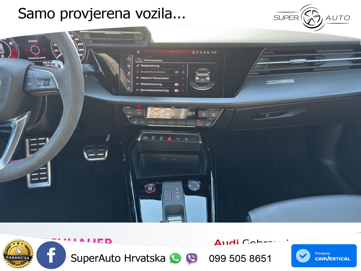 Audi RS3 Sedan 2.5 TFSI (400 KS) quattro S tronic MATRIX+GR SJED+KAM