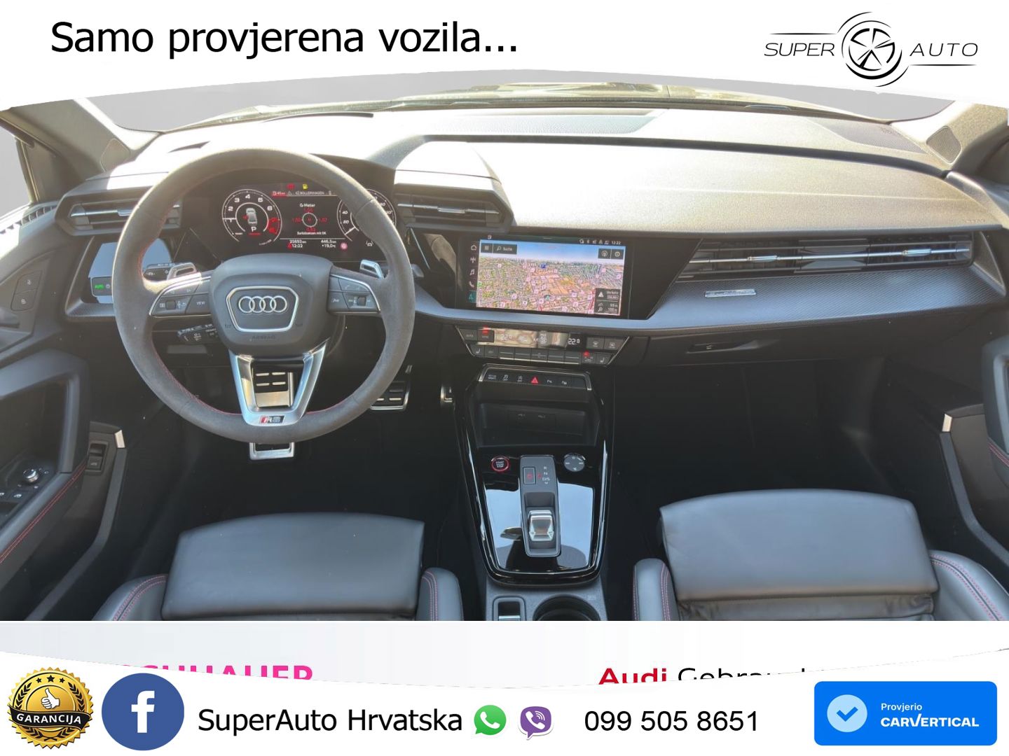 Audi RS3 Sedan 2.5 TFSI (400 KS) quattro S tronic MATRIX+GR SJED+KAM