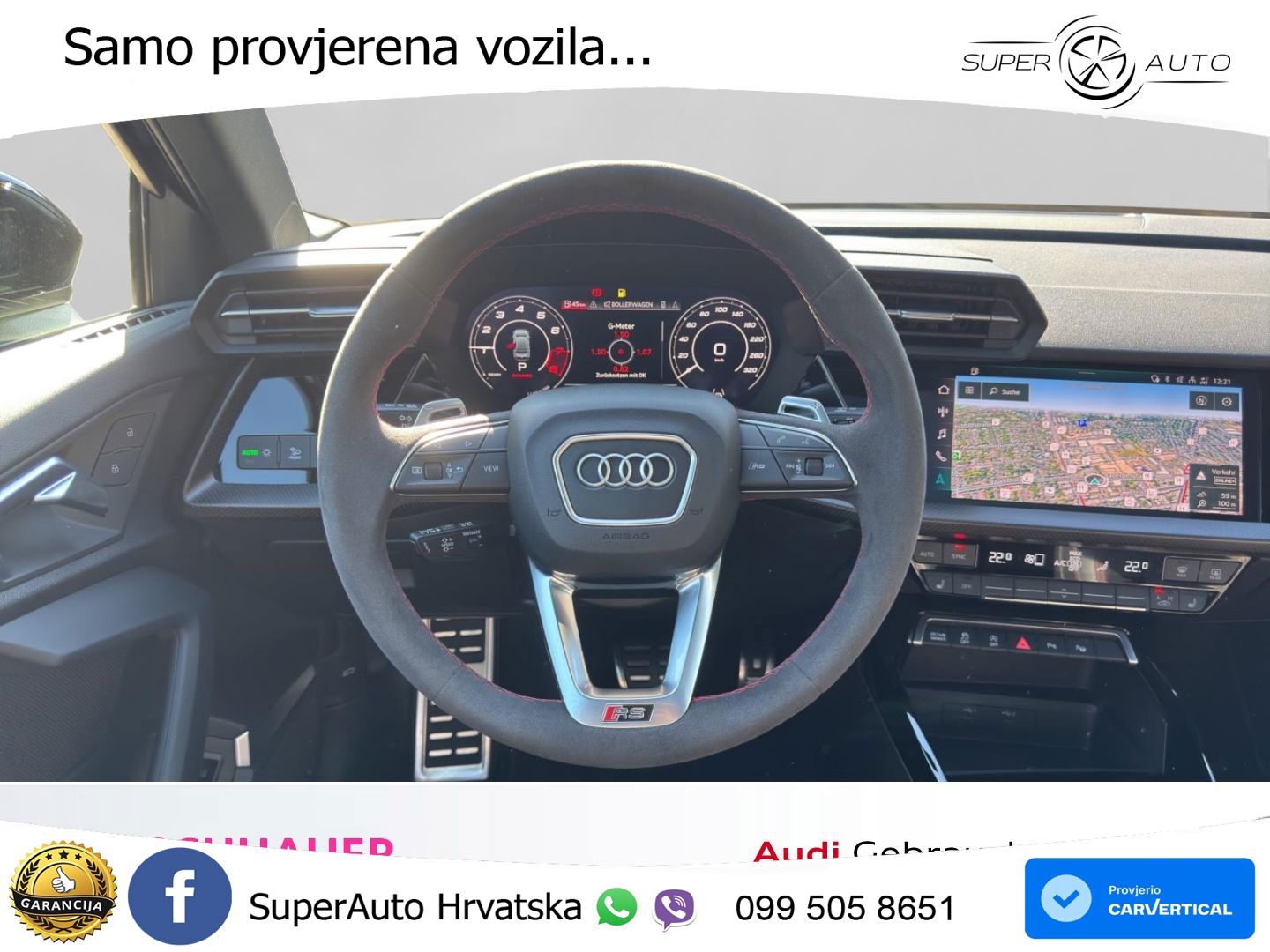 Audi RS3 Sedan 2.5 TFSI (400 KS) quattro S tronic MATRIX+GR SJED+KAM