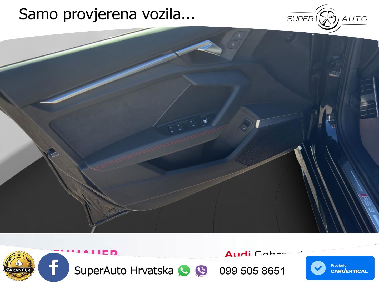 Audi RS3 Sedan 2.5 TFSI (400 KS) quattro S tronic MATRIX+GR SJED+KAM
