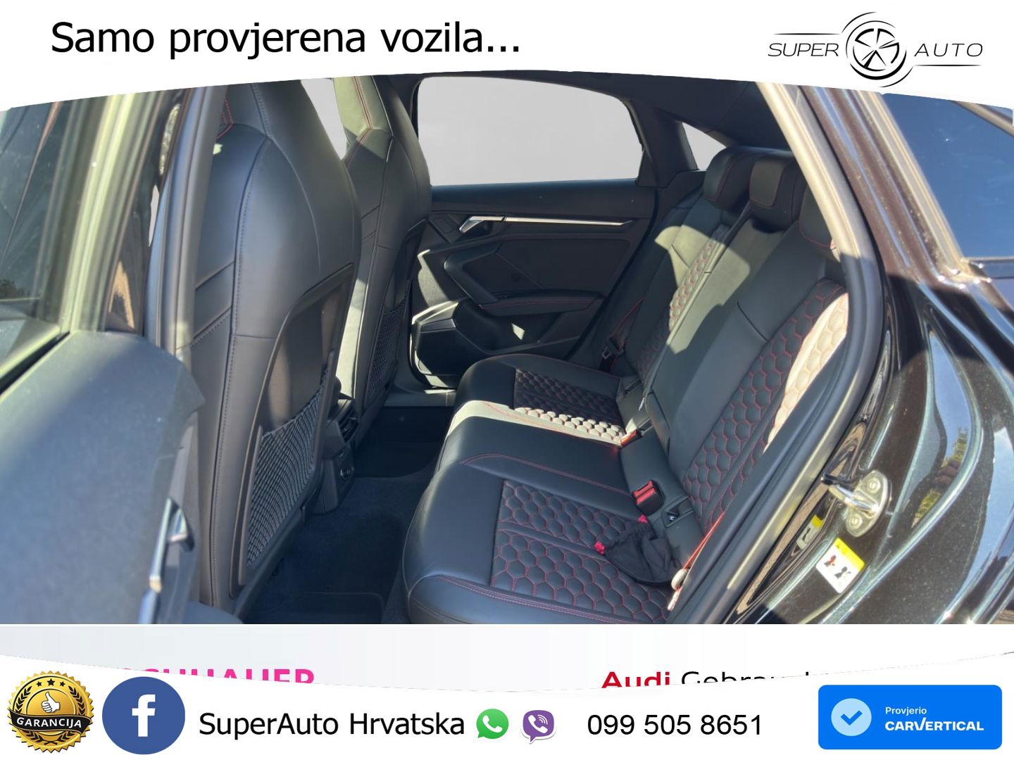 Audi RS3 Sedan 2.5 TFSI (400 KS) quattro S tronic MATRIX+GR SJED+KAM