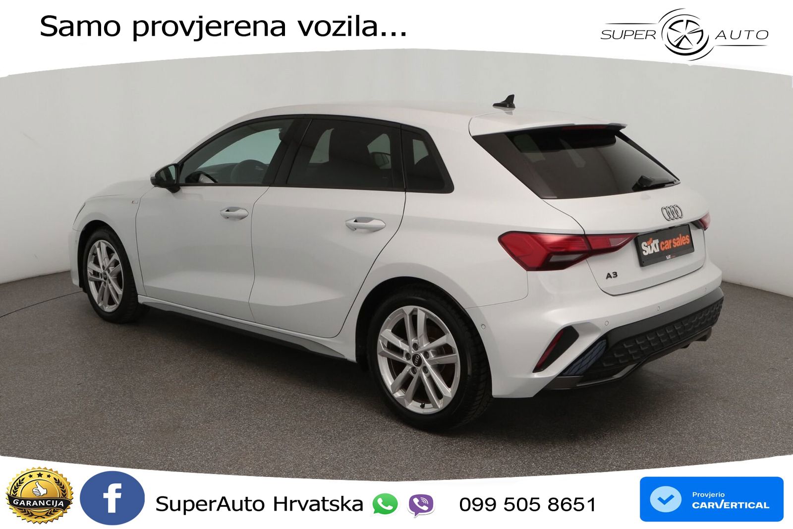 Audi A3 35 TFSI (150 KS) S tronic S line LED+GR SJED+ACC