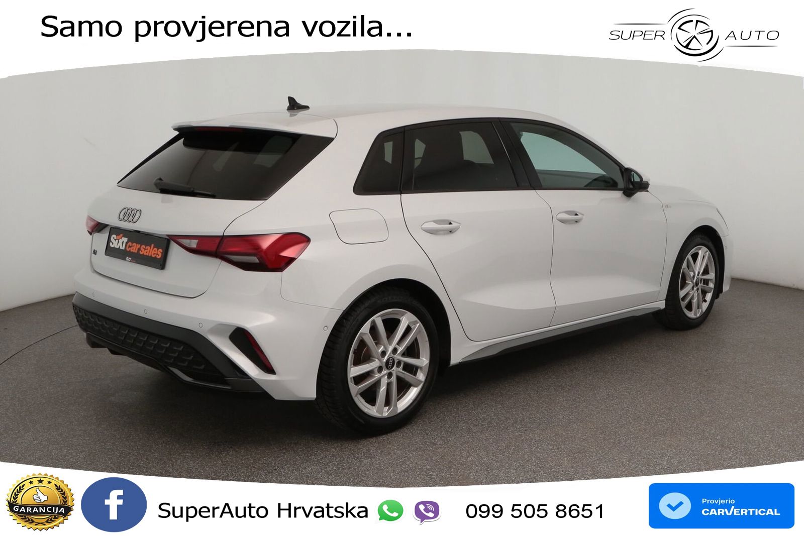 Audi A3 35 TFSI (150 KS) S tronic S line LED+GR SJED+ACC