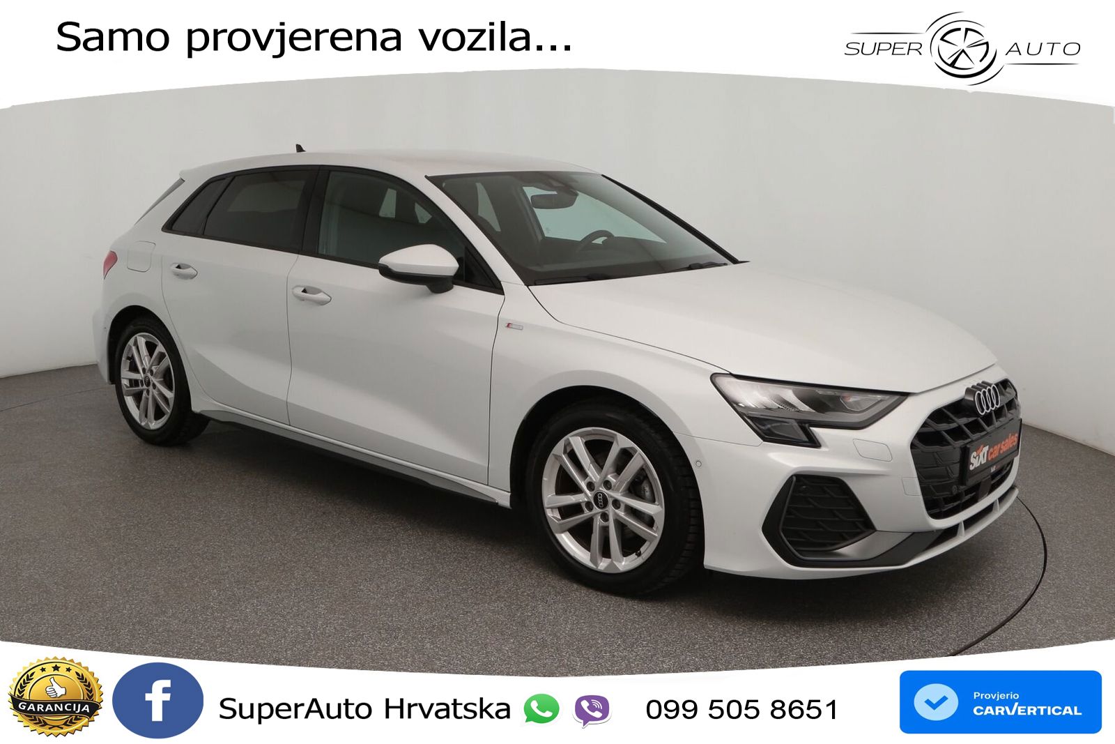 Audi A3 35 TFSI (150 KS) S tronic S line LED+GR SJED+ACC
