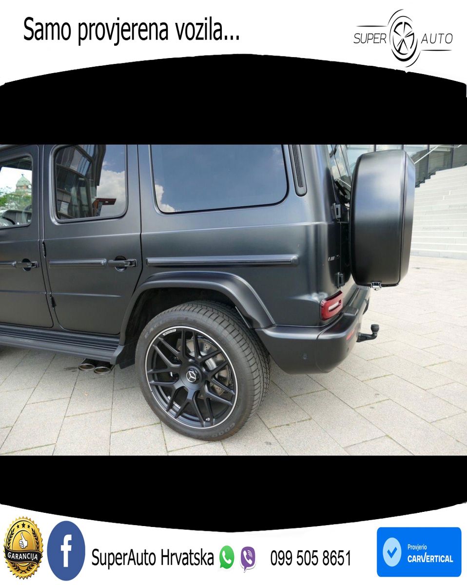 Mercedes AMG G 63 Long V8 (585 KS) 4MATIC 9G-TRONIC AMG SPEEDSHIFT TCT Manufaktur LED+GR SJED+ACC