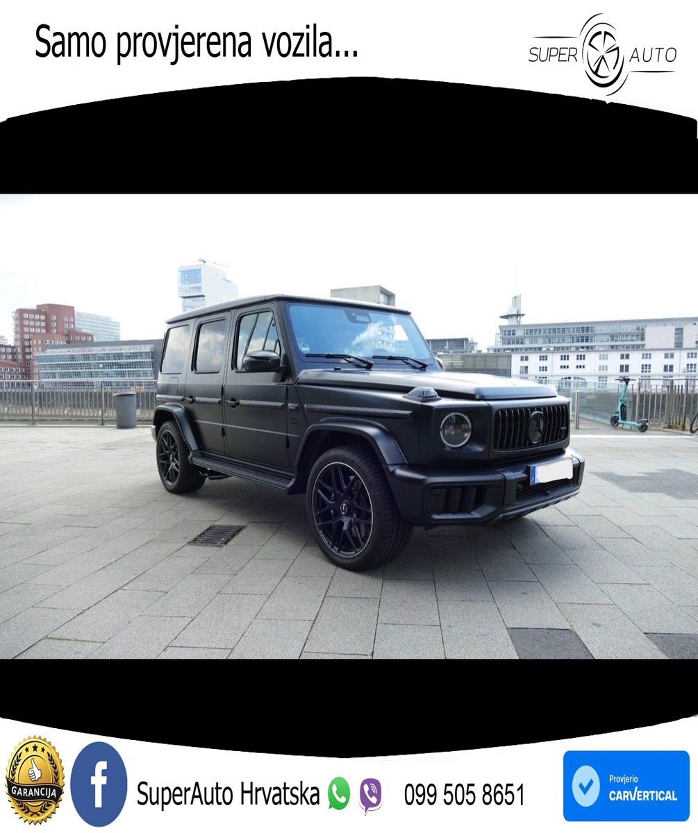 Mercedes AMG G 63 Long V8 (585 KS) 4MATIC 9G-TRONIC AMG SPEEDSHIFT TCT Manufaktur LED+GR SJED+ACC