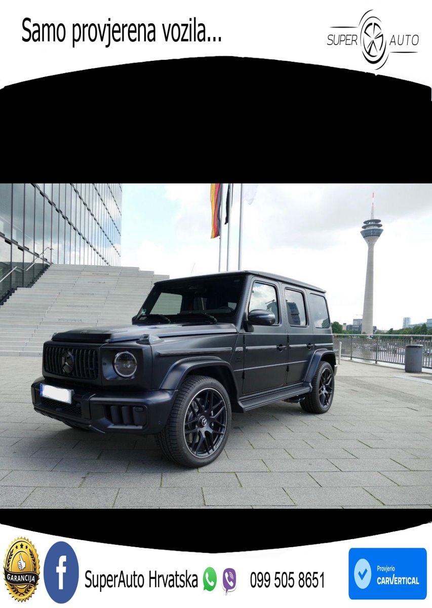 Mercedes AMG G 63 Long V8 (585 KS) 4MATIC 9G-TRONIC AMG SPEEDSHIFT TCT Manufaktur LED+GR SJED+ACC