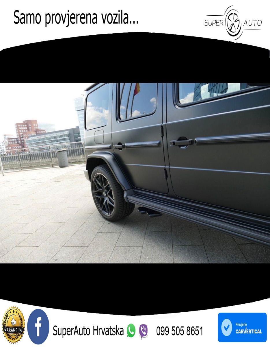 Mercedes AMG G 63 Long V8 (585 KS) 4MATIC 9G-TRONIC AMG SPEEDSHIFT TCT Manufaktur LED+GR SJED+ACC
