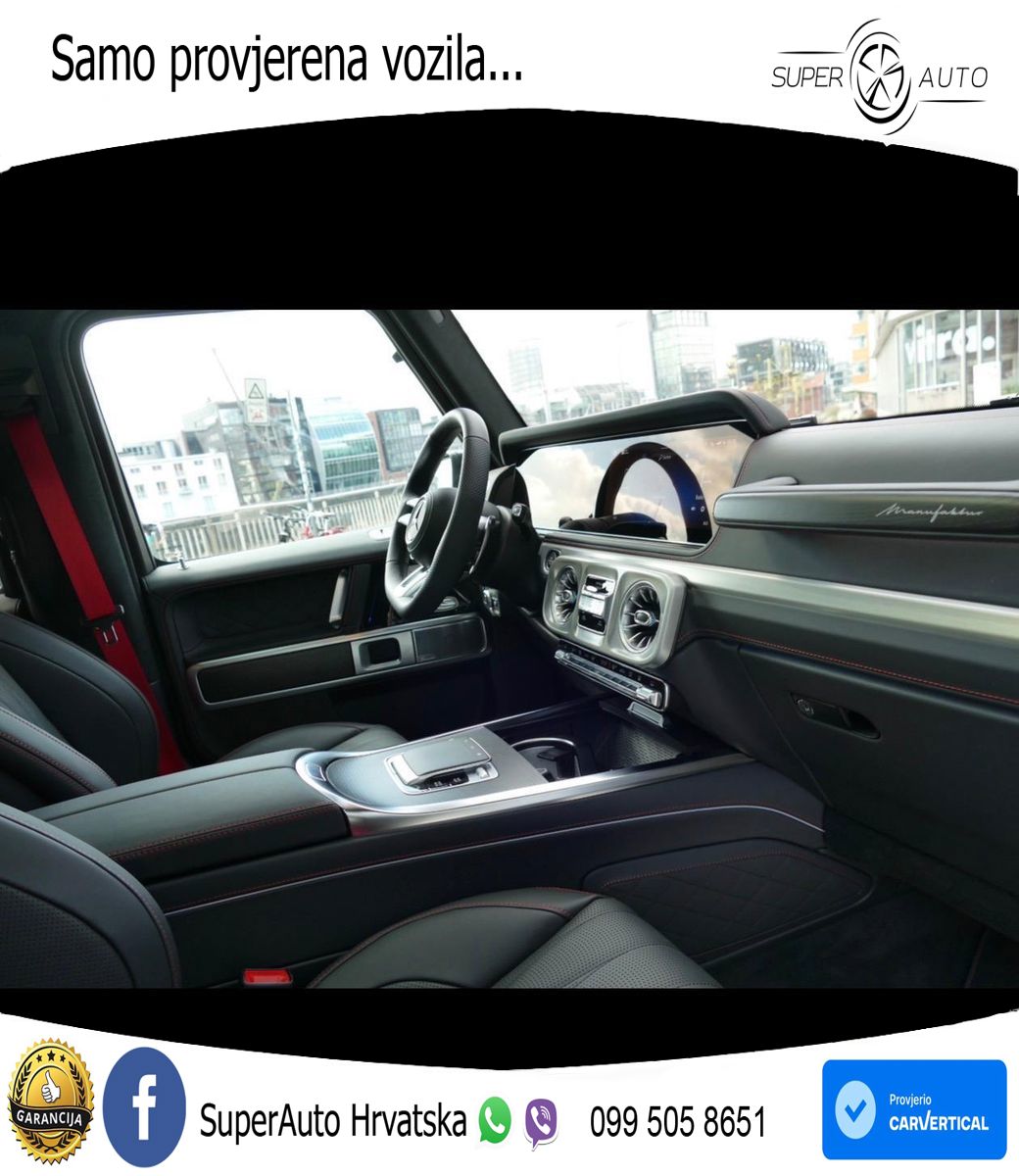 Mercedes AMG G 63 Long V8 (585 KS) 4MATIC 9G-TRONIC AMG SPEEDSHIFT TCT Manufaktur LED+GR SJED+ACC