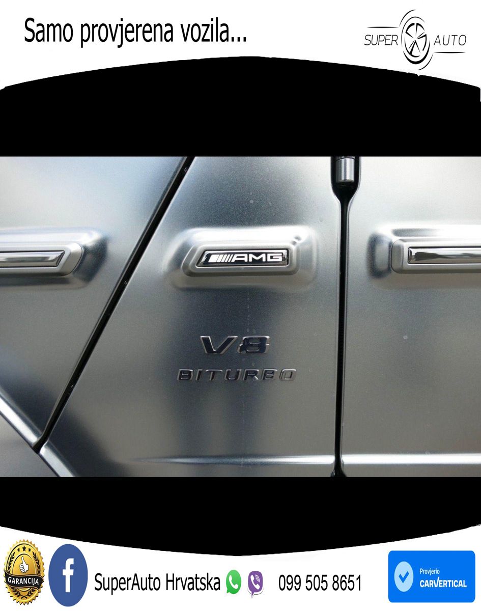 Mercedes AMG G 63 Long V8 (585 KS) 4MATIC 9G-TRONIC AMG SPEEDSHIFT TCT Manufaktur LED+GR SJED+ACC