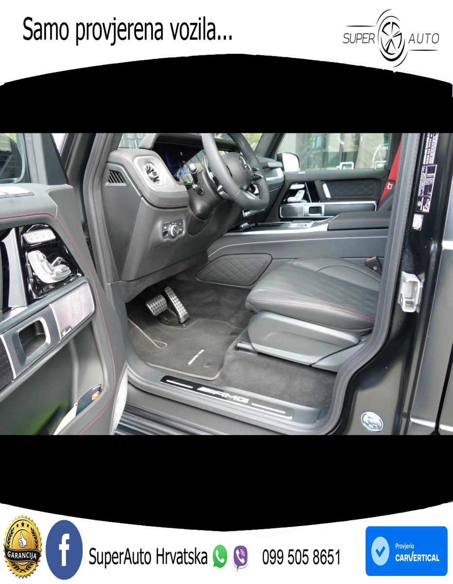 Mercedes AMG G 63 Long V8 (585 KS) 4MATIC 9G-TRONIC AMG SPEEDSHIFT TCT Manufaktur LED+GR SJED+ACC