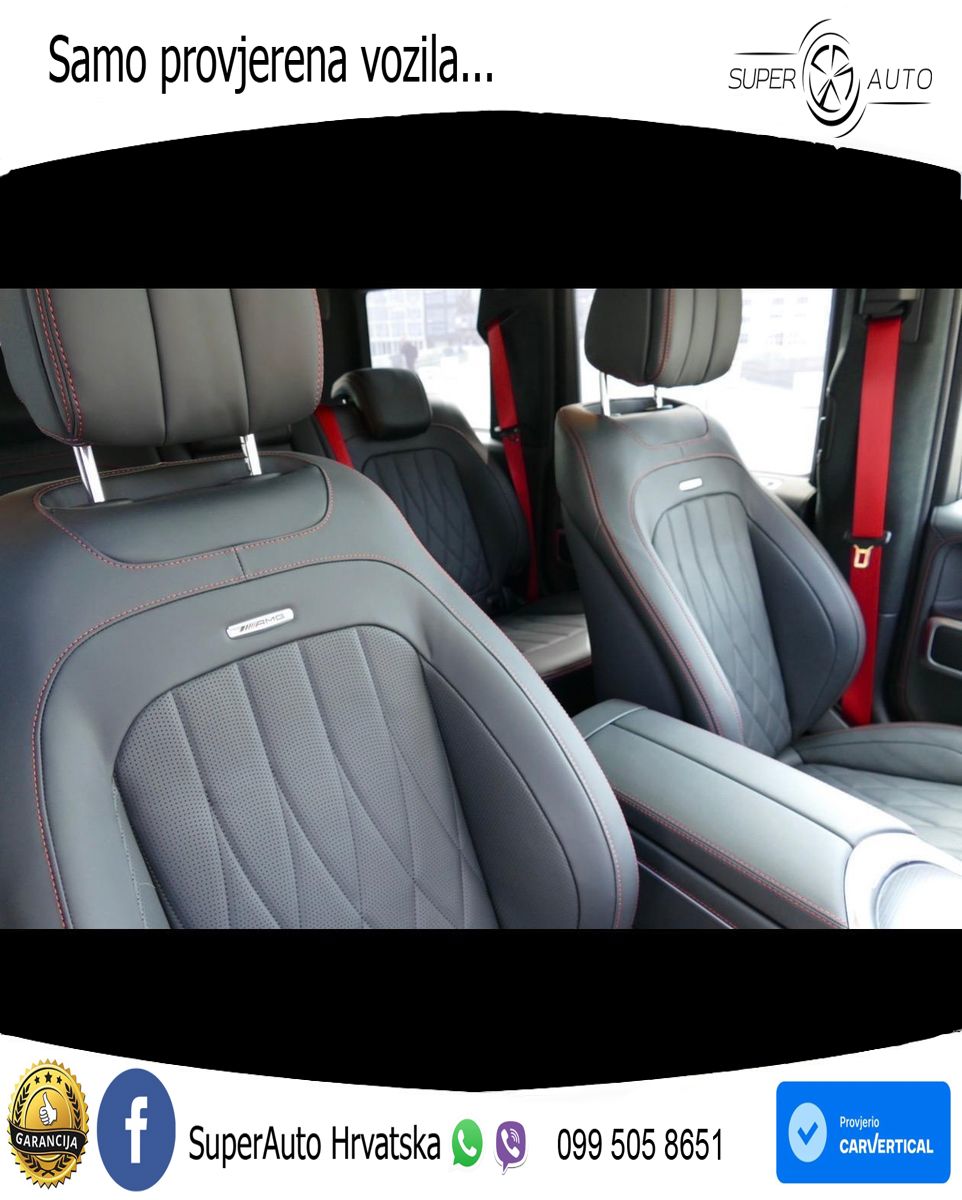 Mercedes AMG G 63 Long V8 (585 KS) 4MATIC 9G-TRONIC AMG SPEEDSHIFT TCT Manufaktur LED+GR SJED+ACC