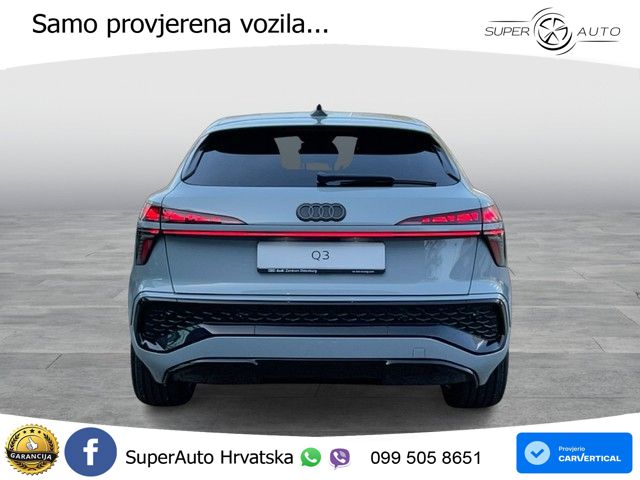 Audi Q3 Sportback 2.0 TDI (150 KS) S tronic S line LED+GR SJED+ACC