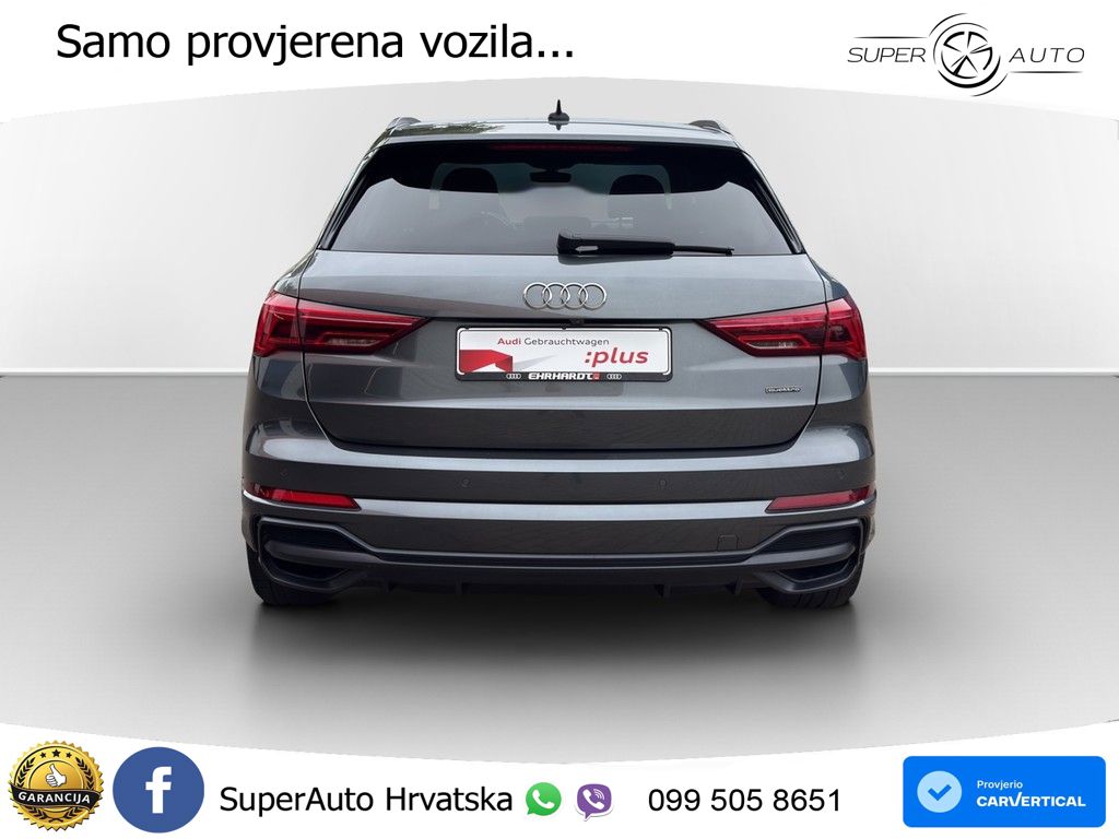 Audi Q3 45 TFSI (245 KS) quattro S tronic S line LED+GR SJED+ACC
