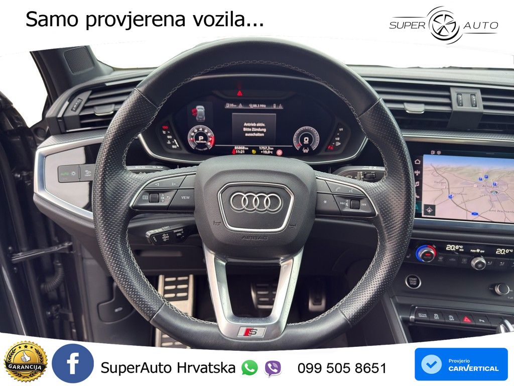 Audi Q3 45 TFSI (245 KS) quattro S tronic S line LED+GR SJED+ACC