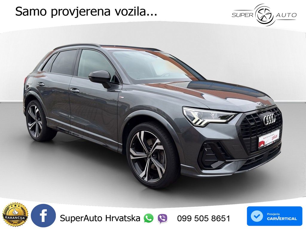 Audi Q3 45 TFSI (245 KS) quattro S tronic S line LED+GR SJED+ACC
