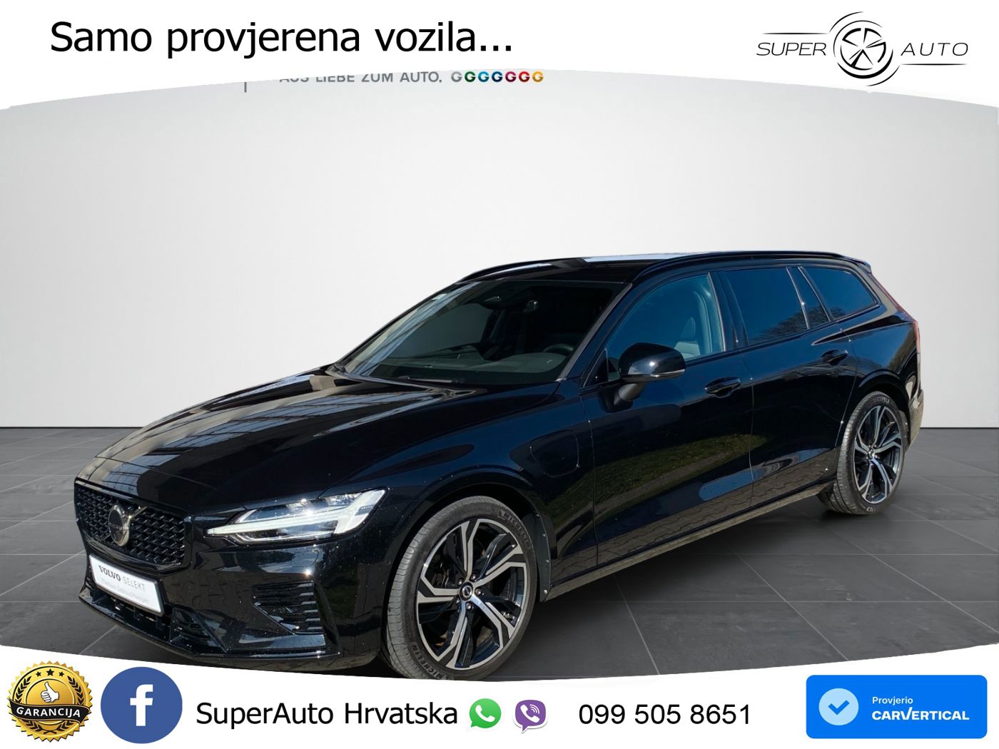Volvo V60 2.0 T8 AWD Geartronic LED+GR SJED+ACC
