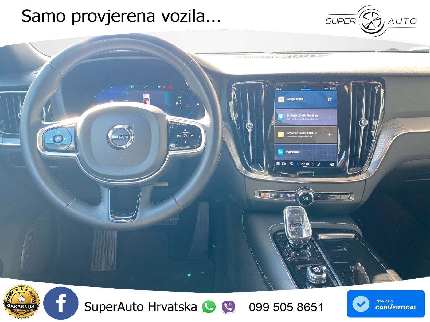 Volvo V60 2.0 T8 AWD Geartronic LED+GR SJED+ACC