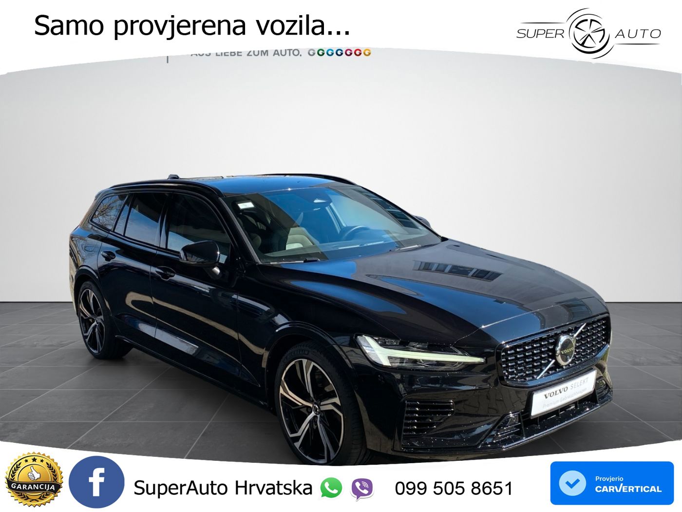 Volvo V60 2.0 T8 AWD Geartronic LED+GR SJED+ACC
