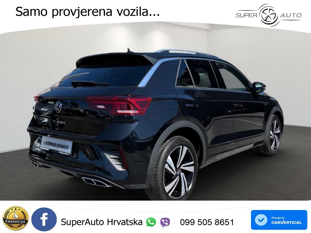 Volkswagen T-Roc 1.5 TSI (150 KS) DSG R-Line LED+GR SJED+ACC