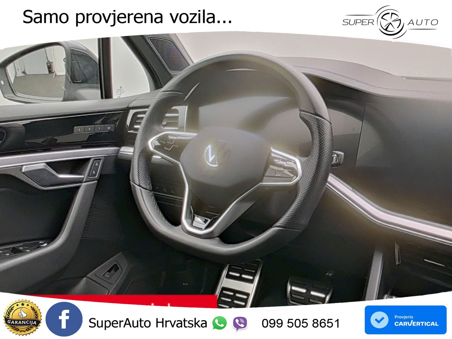 Volkswagen Touareg 3.0 V6 TDI (231 KS) 4MOTION Tiptronic R-Line ZRAČNI+ACC+4xGR SJED+KAM