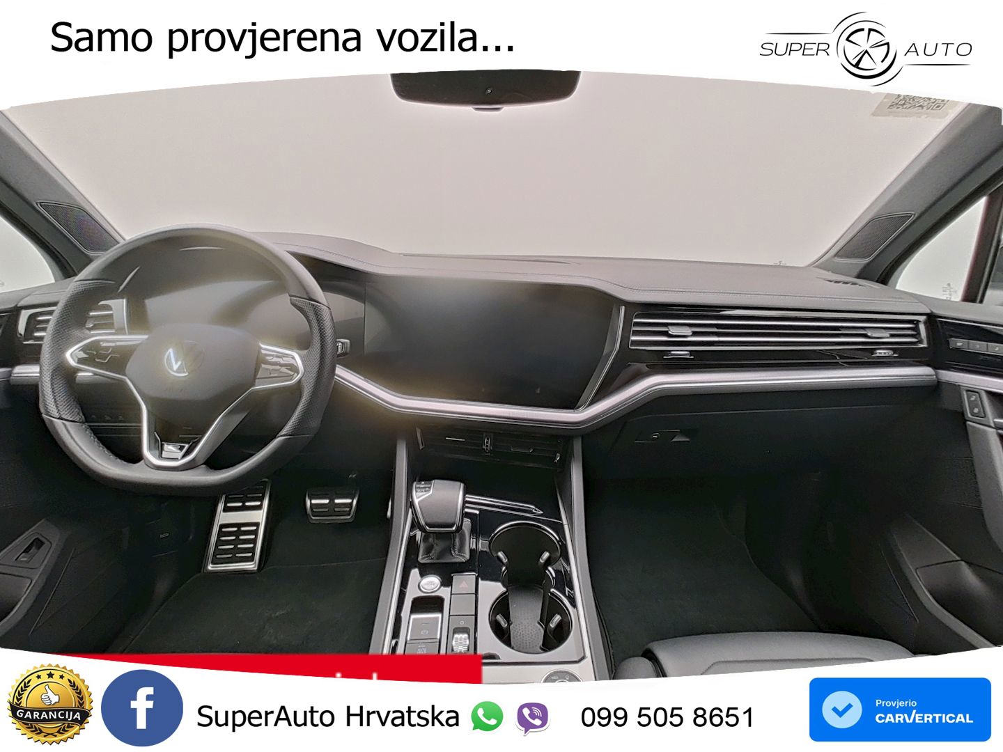 Volkswagen Touareg 3.0 V6 TDI (231 KS) 4MOTION Tiptronic R-Line ZRAČNI+ACC+4xGR SJED+KAM