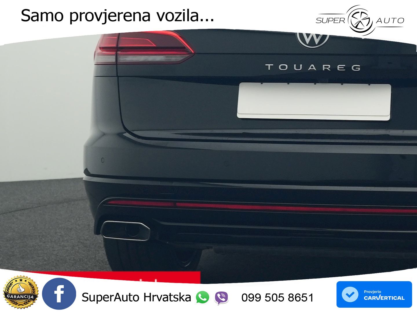 Volkswagen Touareg 3.0 V6 TDI (231 KS) 4MOTION Tiptronic R-Line ZRAČNI+ACC+4xGR SJED+KAM
