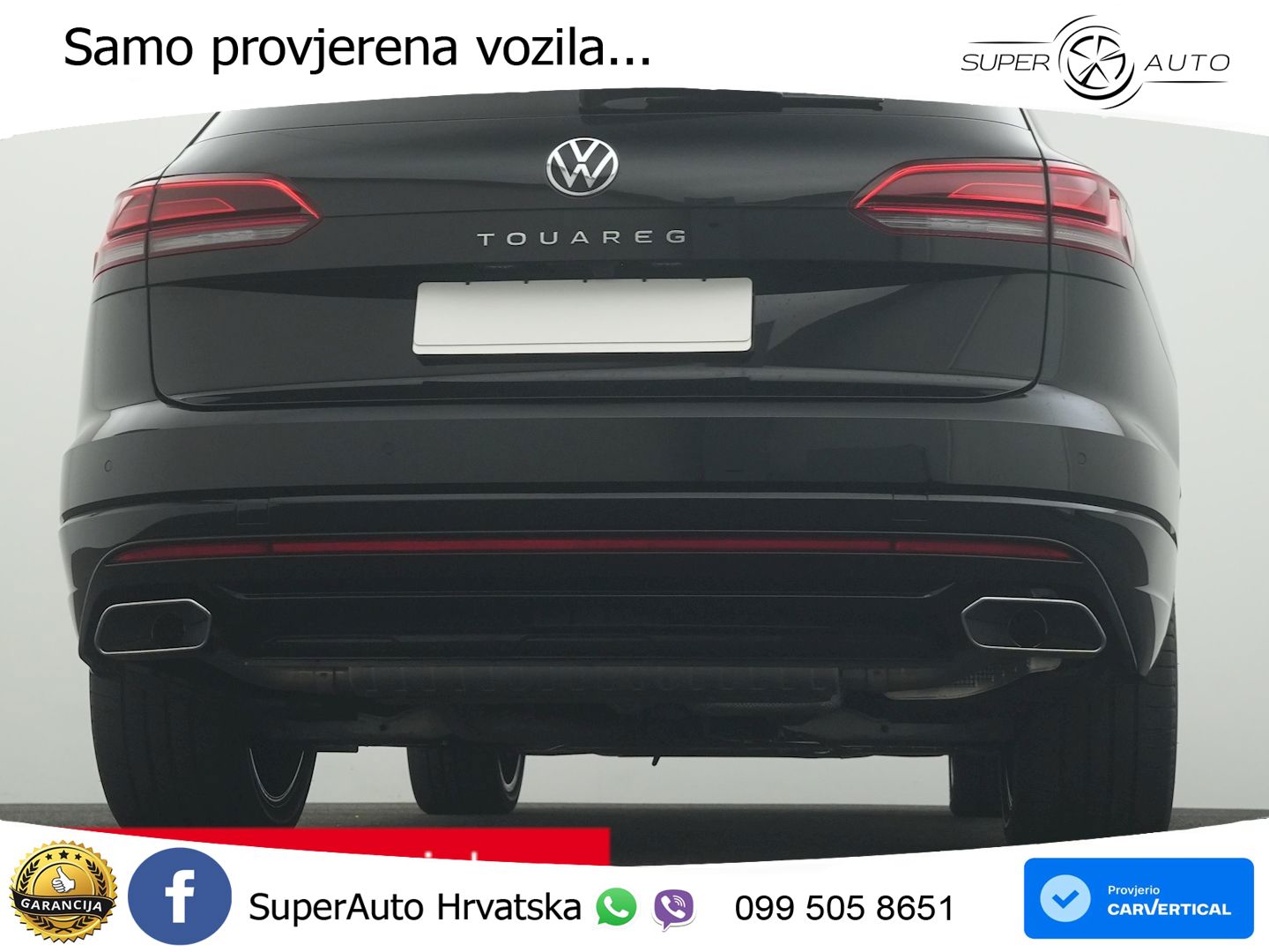 Volkswagen Touareg 3.0 V6 TDI (231 KS) 4MOTION Tiptronic R-Line ZRAČNI+ACC+4xGR SJED+KAM