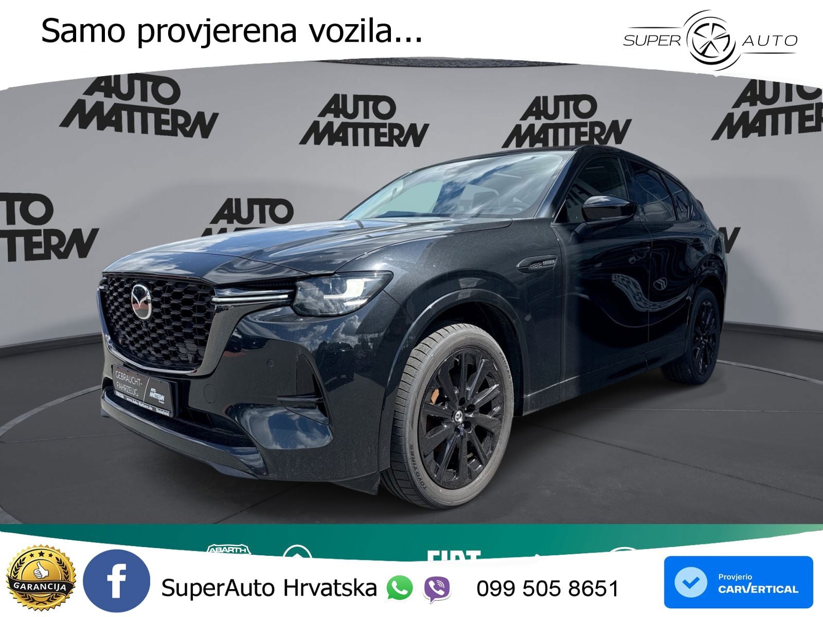 Mazda CX-60 3.3 e-Skyactiv D (254 KS) AWD Automatic LED+GR SJED+ACC