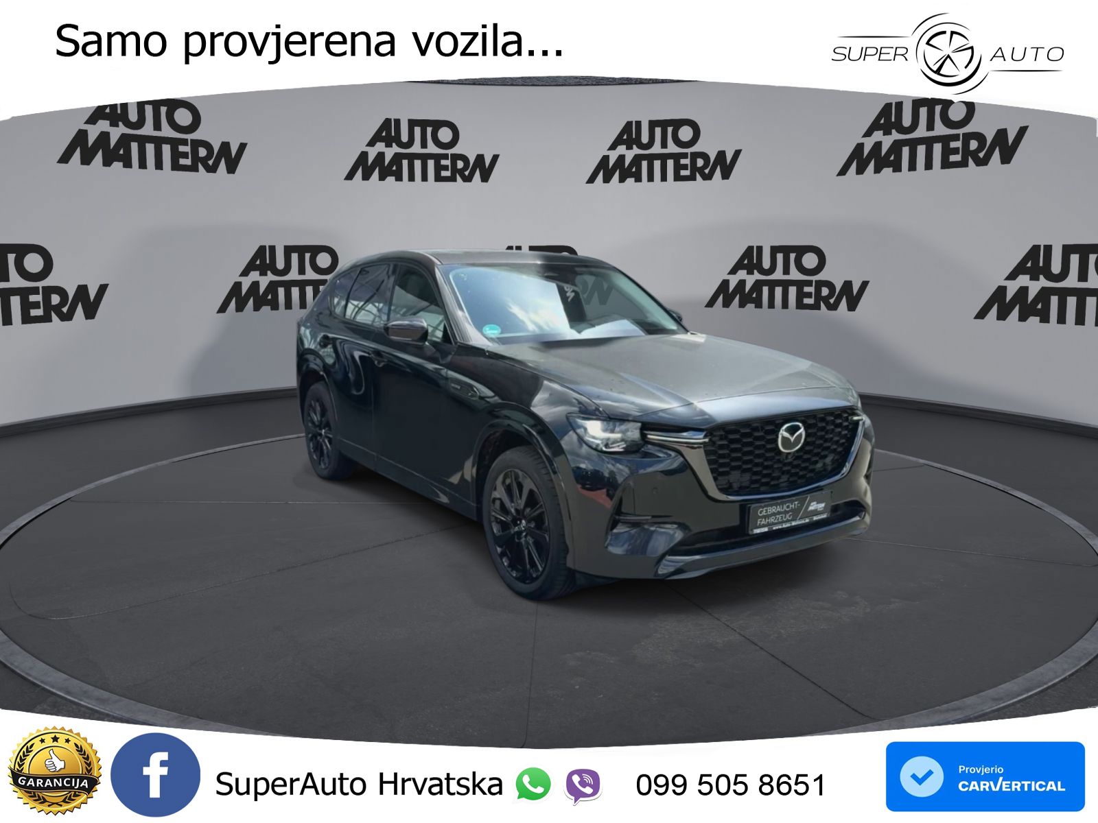Mazda CX-60 3.3 e-Skyactiv D (254 KS) AWD Automatic LED+GR SJED+ACC