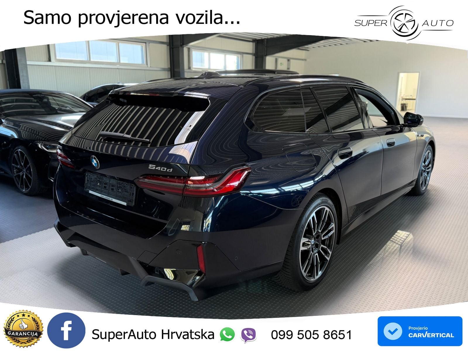 BMW 540d Touring (303 KS) xDrive Steptronic M Sport LED+GR SJED+ACC